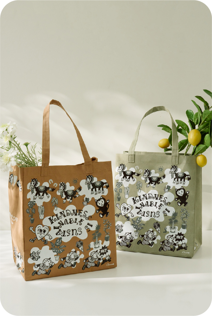 ＼8月6日販売開始／Chocomoo × ecostore スペシャルコラボレーション。10種のデザインのオーラルセットと大容量バッグが新登場！